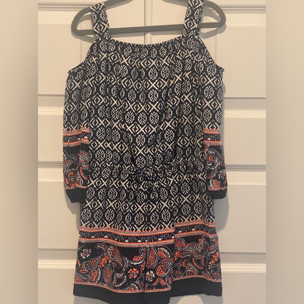 Aqua Girl Size Mecium Romper